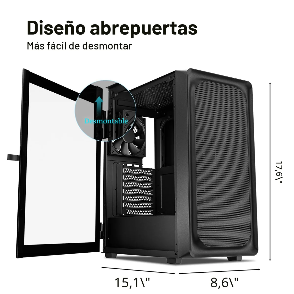 DARKROCK EC2 ATX Mid-Tower (Type-C) foto 3