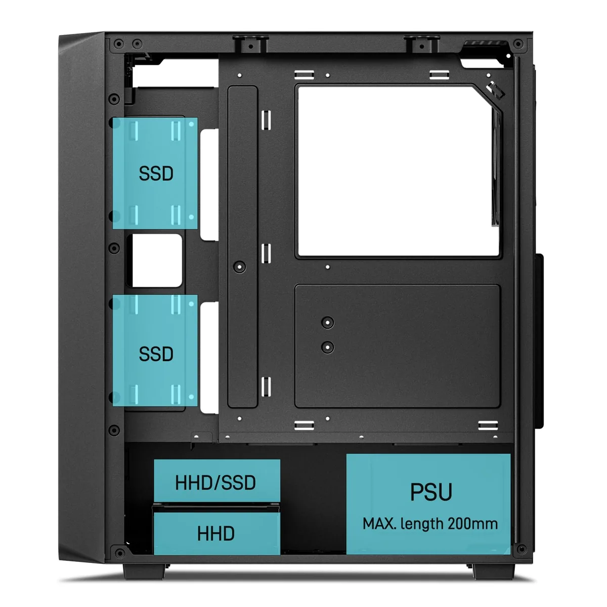 DARKROCK EC2 ATX Mid-Tower (Type-C) foto 5