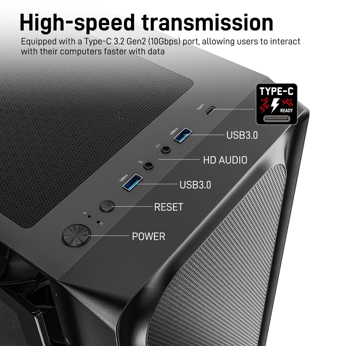 DARKROCK EC2 ATX Mid-Tower (Type-C) foto 6