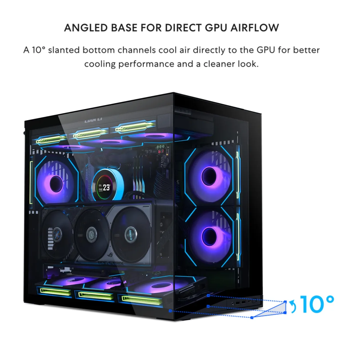 LIAN LI O11D MINI V2 Flow ATX foto 6