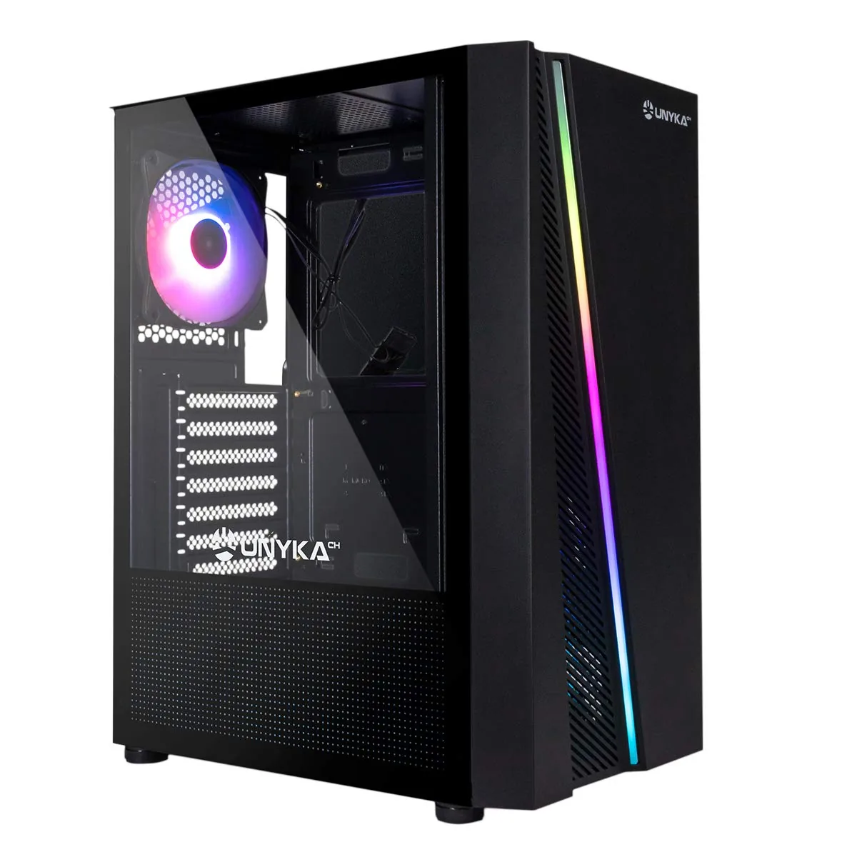 Mars Gaming MCX Caja ATX con Panel de Cristal Templado foto 2