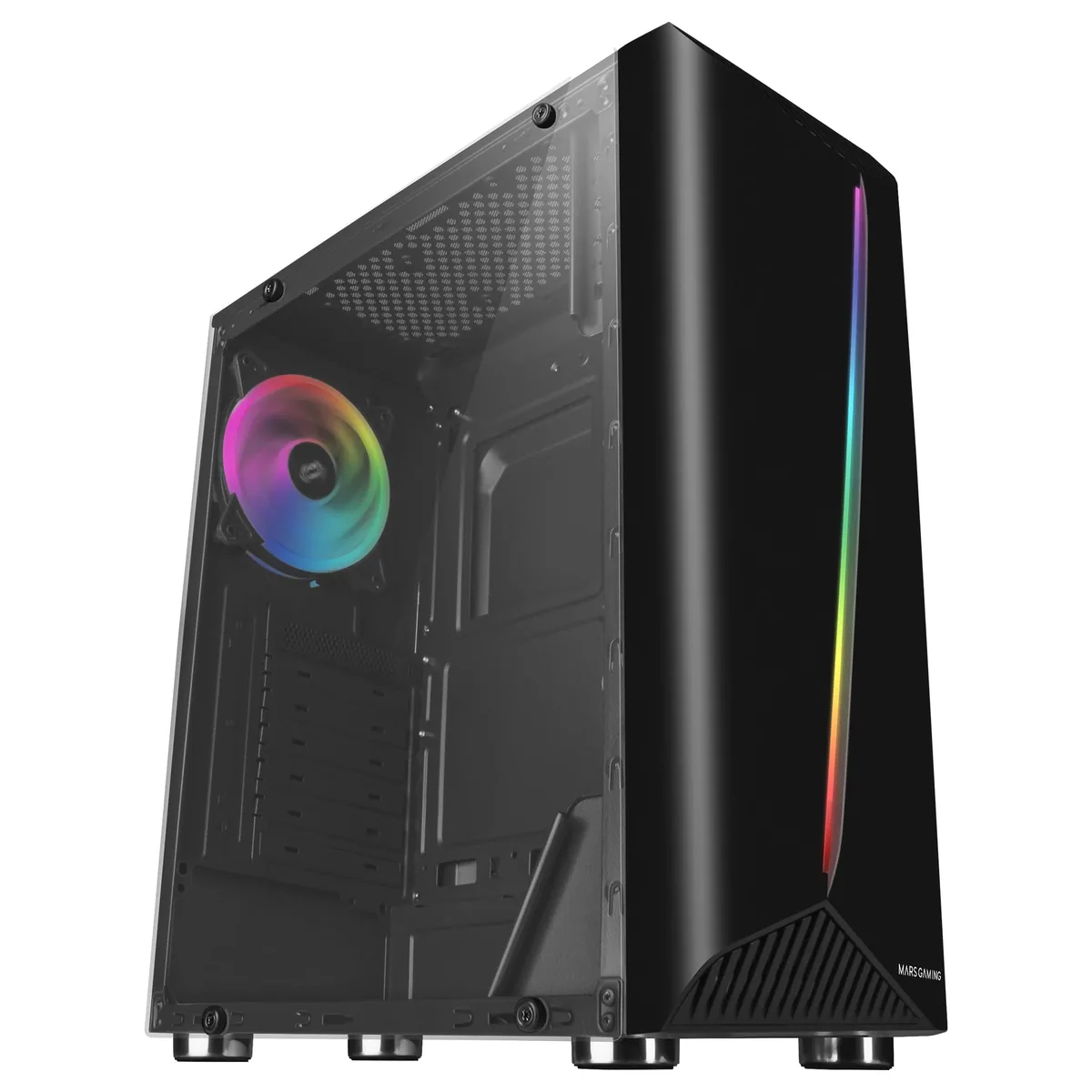 Mars Gaming MCX Caja ATX con Panel de Cristal Templado foto 4