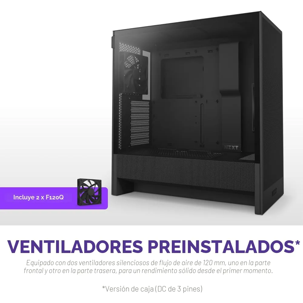 NZXT H5 Flow ATX Mid-Tower foto 6