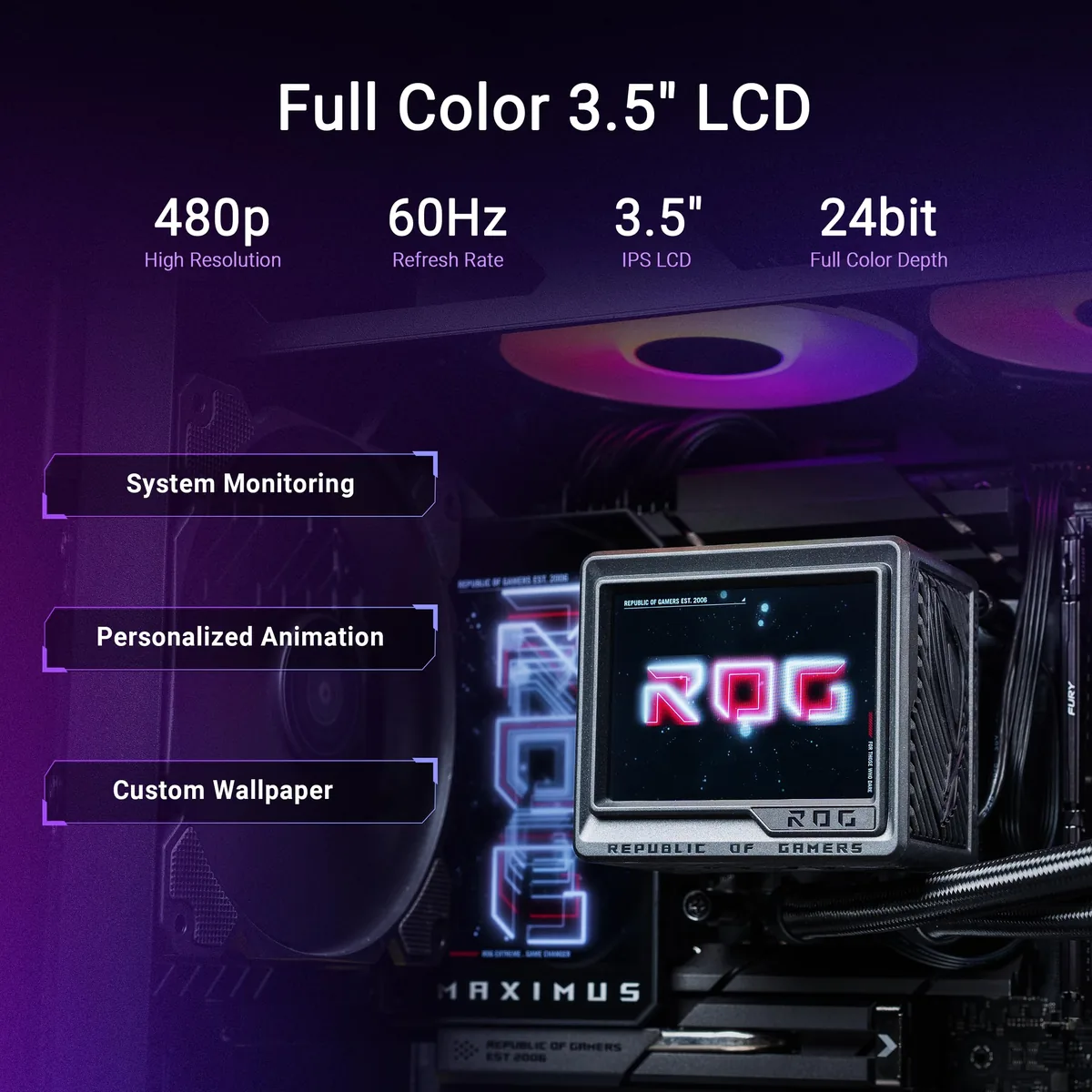 ASUS ROG RYUJIN III 360 ARGB EXTREME (AIO líquido) foto 5