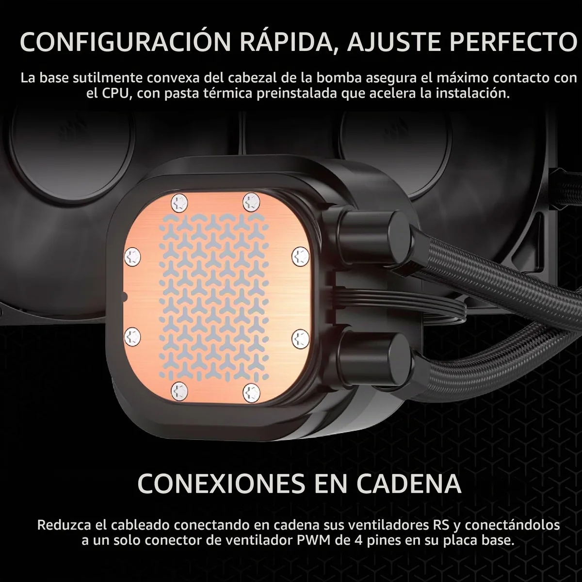 CORSAIR Nautilus 360 RS (AIO líquido) foto 3