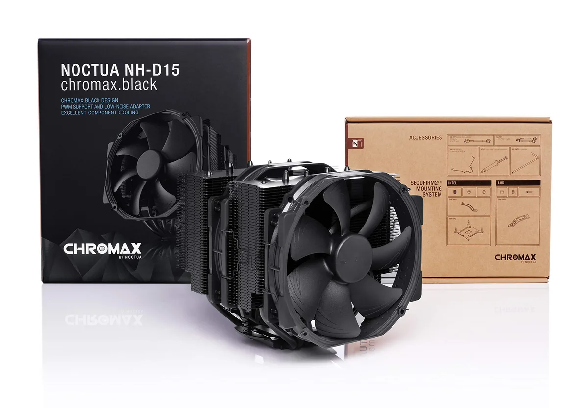 Noctua NH-D15 chromax.Black (aire premium) foto 4