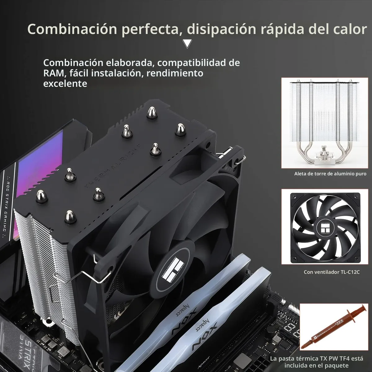 Thermalright Assassin X120 Refined SE (aire) foto 4