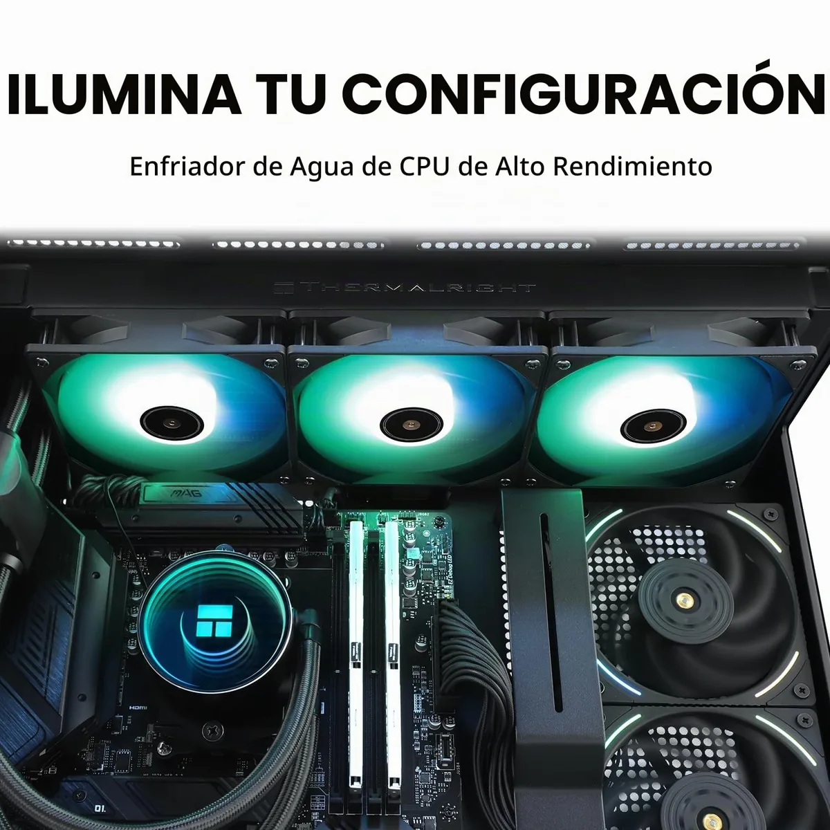 Thermalright Frozen Notte 360 ARGB v2 (AIO líquido) foto 5