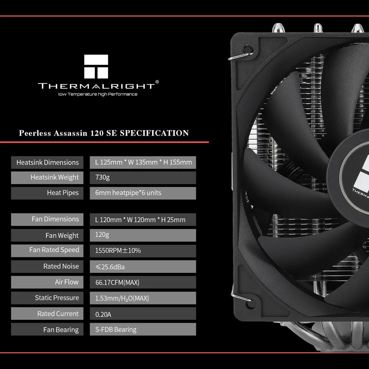 Thermalright Peerless Assassin 120 SE (aire) foto 6