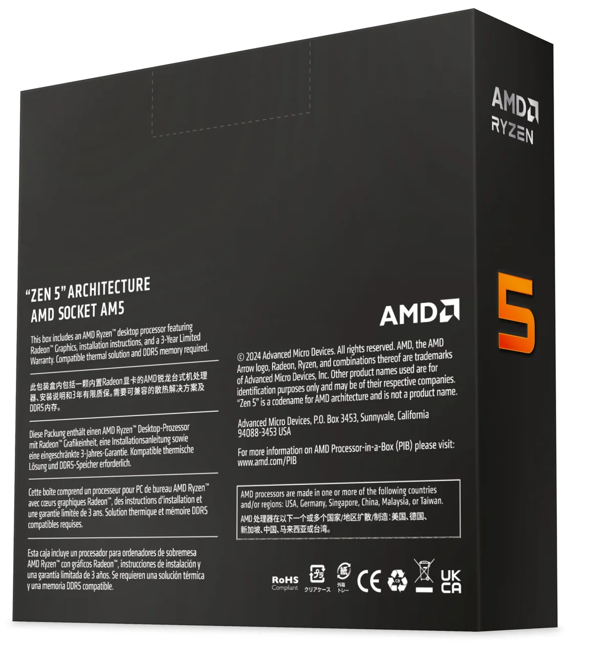 AMD Ryzen 5 9600X foto 5
