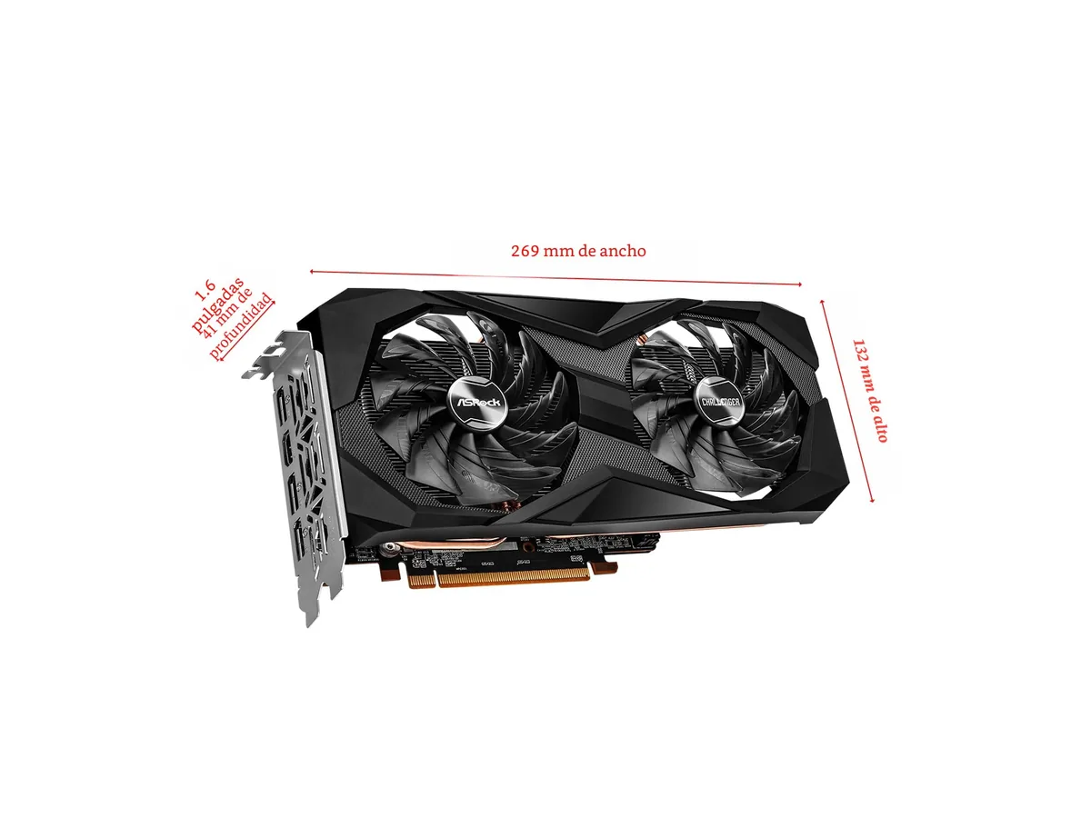 ASRock Radeon RX 6600 Challenger D 8GB foto 5