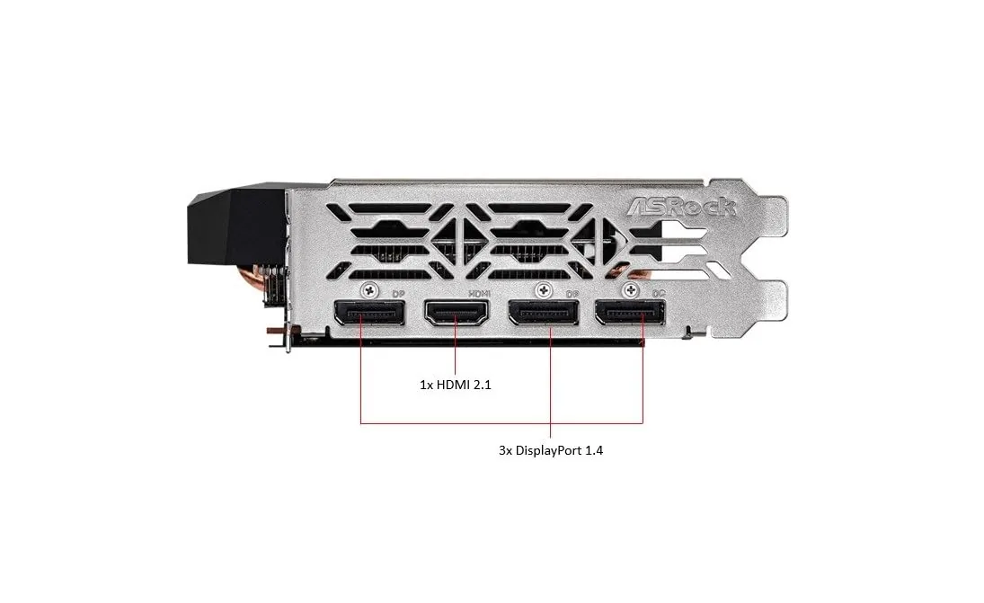 ASRock Radeon RX 6600 Challenger D 8GB foto 6
