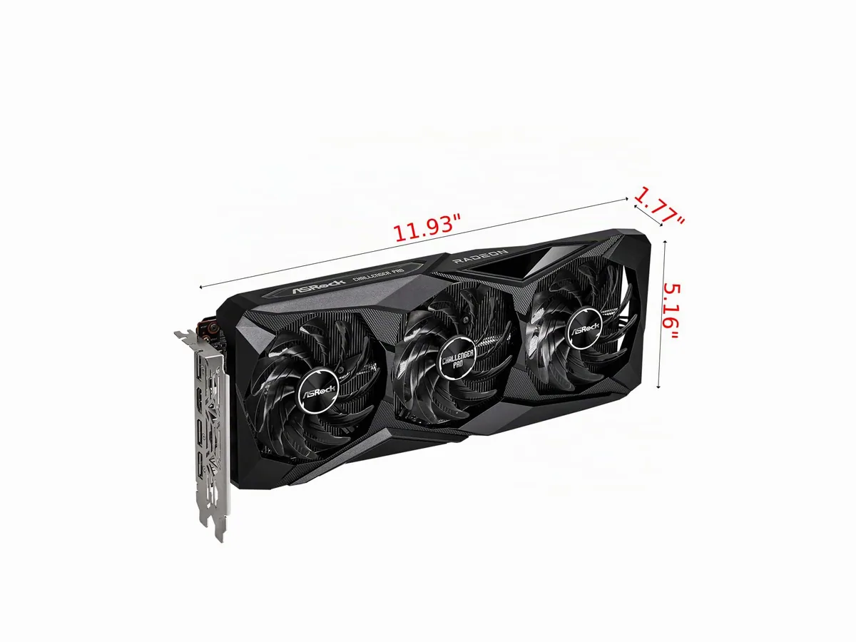 ASRock Radeon RX 7600 Challenger Pro 8GB OC foto 2