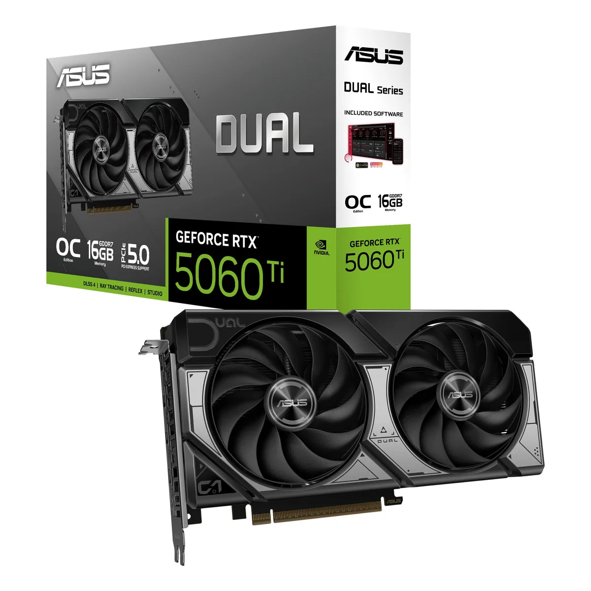 ASUS Dual GeForce RTX 5060 Ti 16GB OC