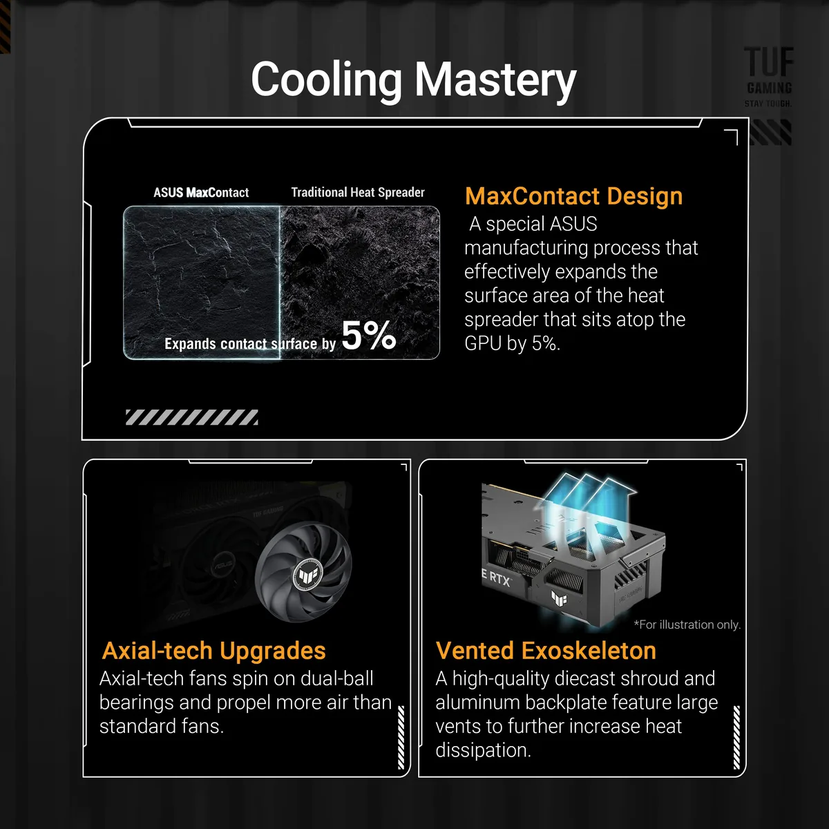 ASUS TUF Gaming GeForce RTX 5060 Ti 8GB OC foto 4