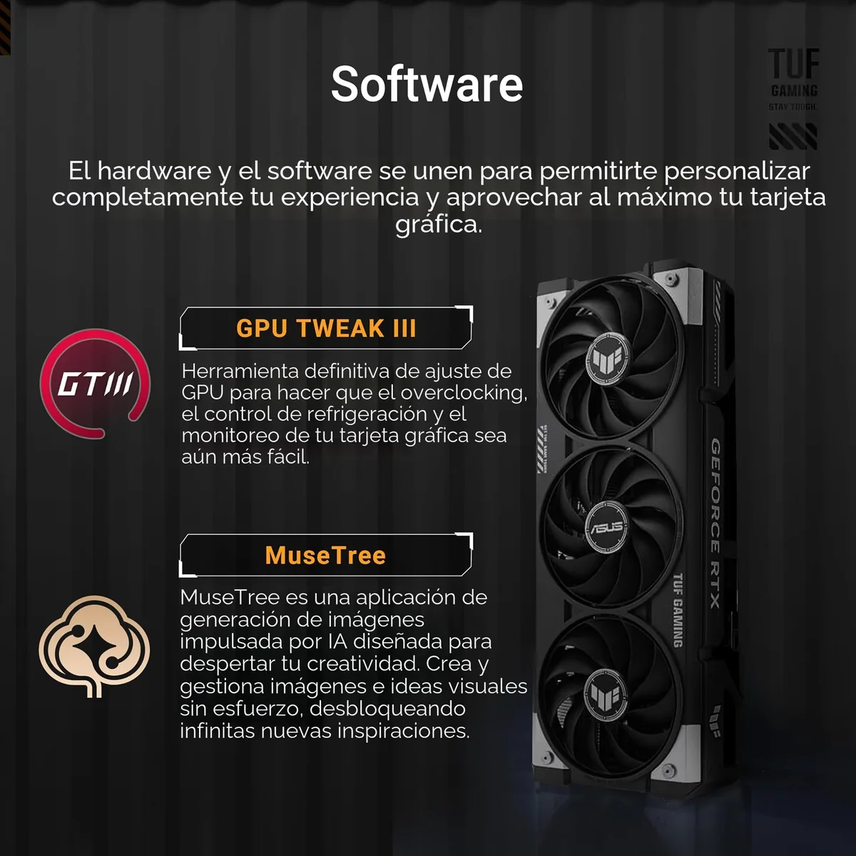 ASUS TUF Gaming GeForce RTX 5060 Ti 8GB OC foto 6