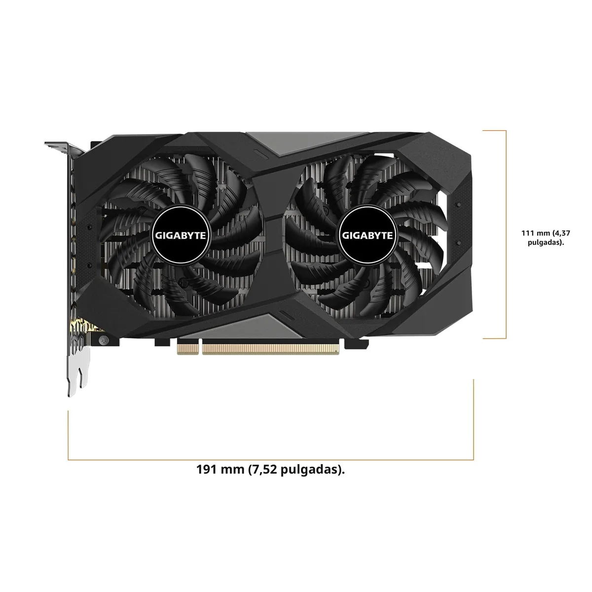 GIGABYTE GeForce RTX 3050 WINDFORCE OC V2 6GB foto 5