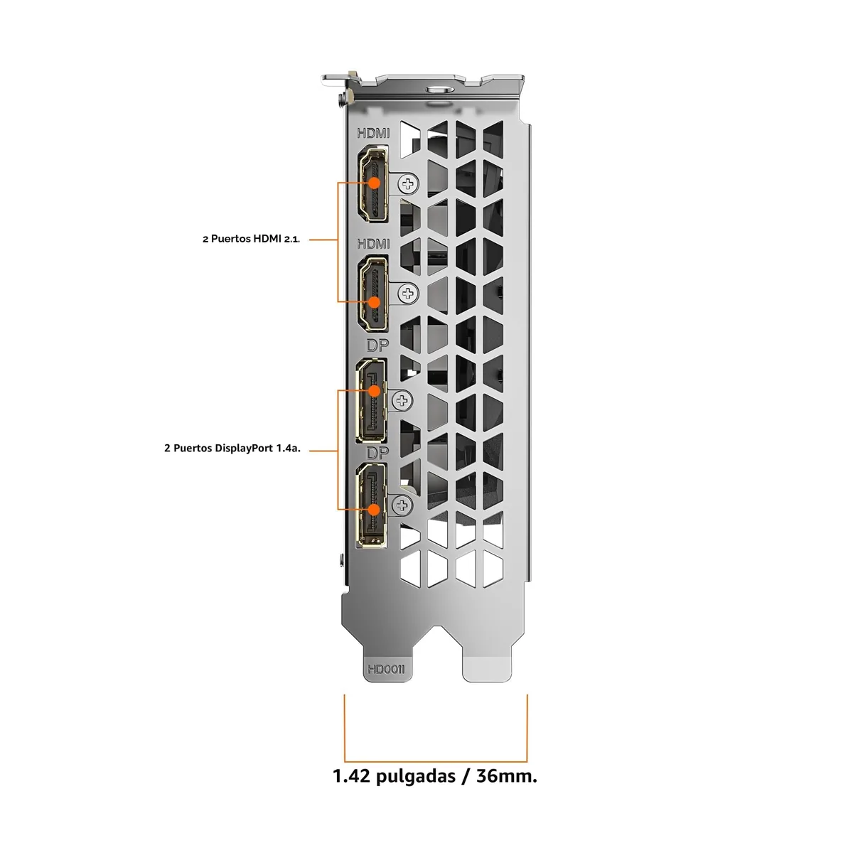 GIGABYTE GeForce RTX 3050 WINDFORCE OC V2 6GB foto 6