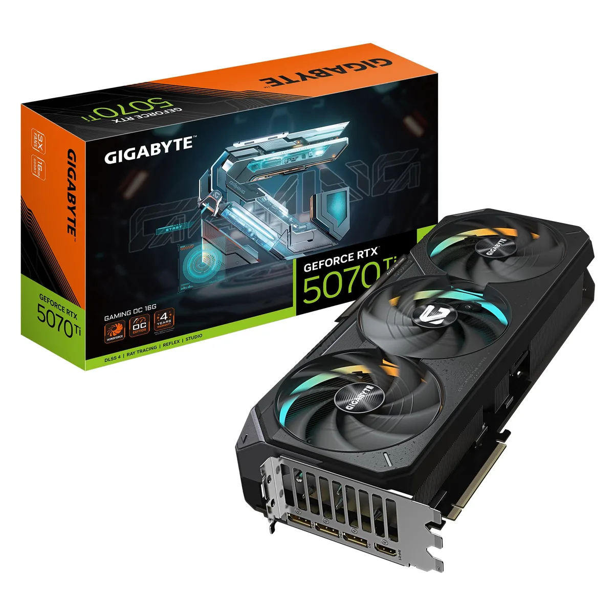 GIGABYTE GeForce RTX 5070 Ti Gaming OC 16GB