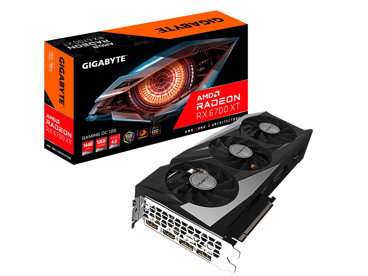 GIGABYTE Radeon RX 6700 XT Gaming OC 12GB