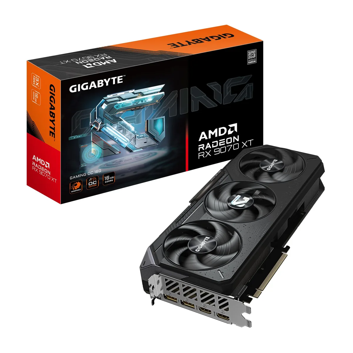 GIGABYTE Radeon RX 9070 XT Gaming OC 16GB