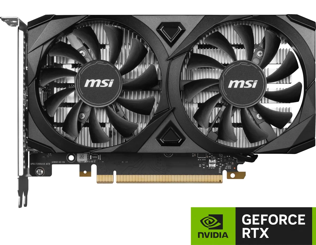 MSI Gaming RTX 3050 Ventus 2X 6G OC foto 2
