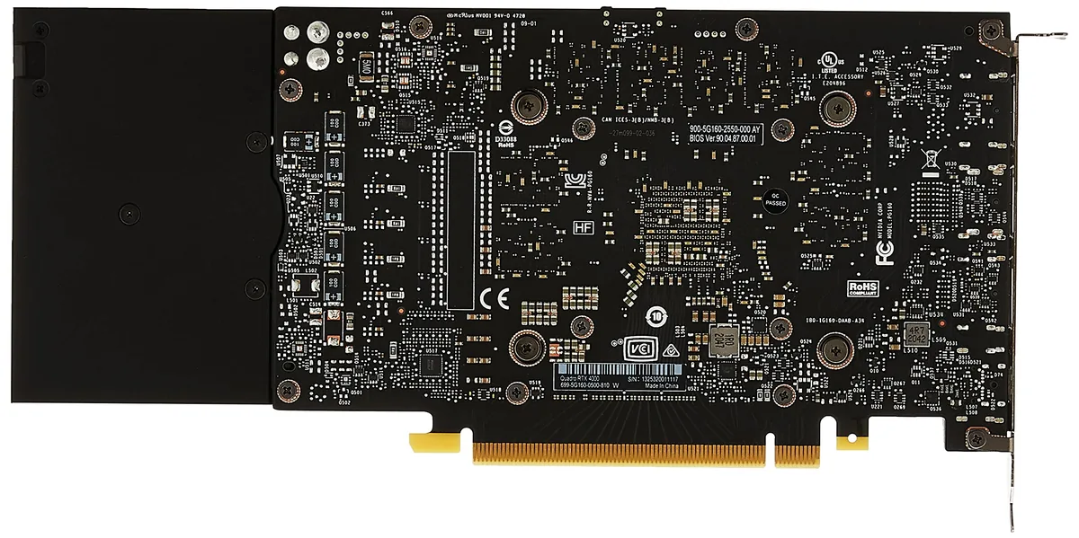 PNY NVIDIA Quadro RTX 4000 (workstation) foto 2