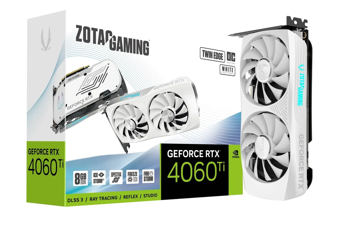ZOTAC Gaming GeForce RTX 4060 Ti 8GB Twin Edge OC