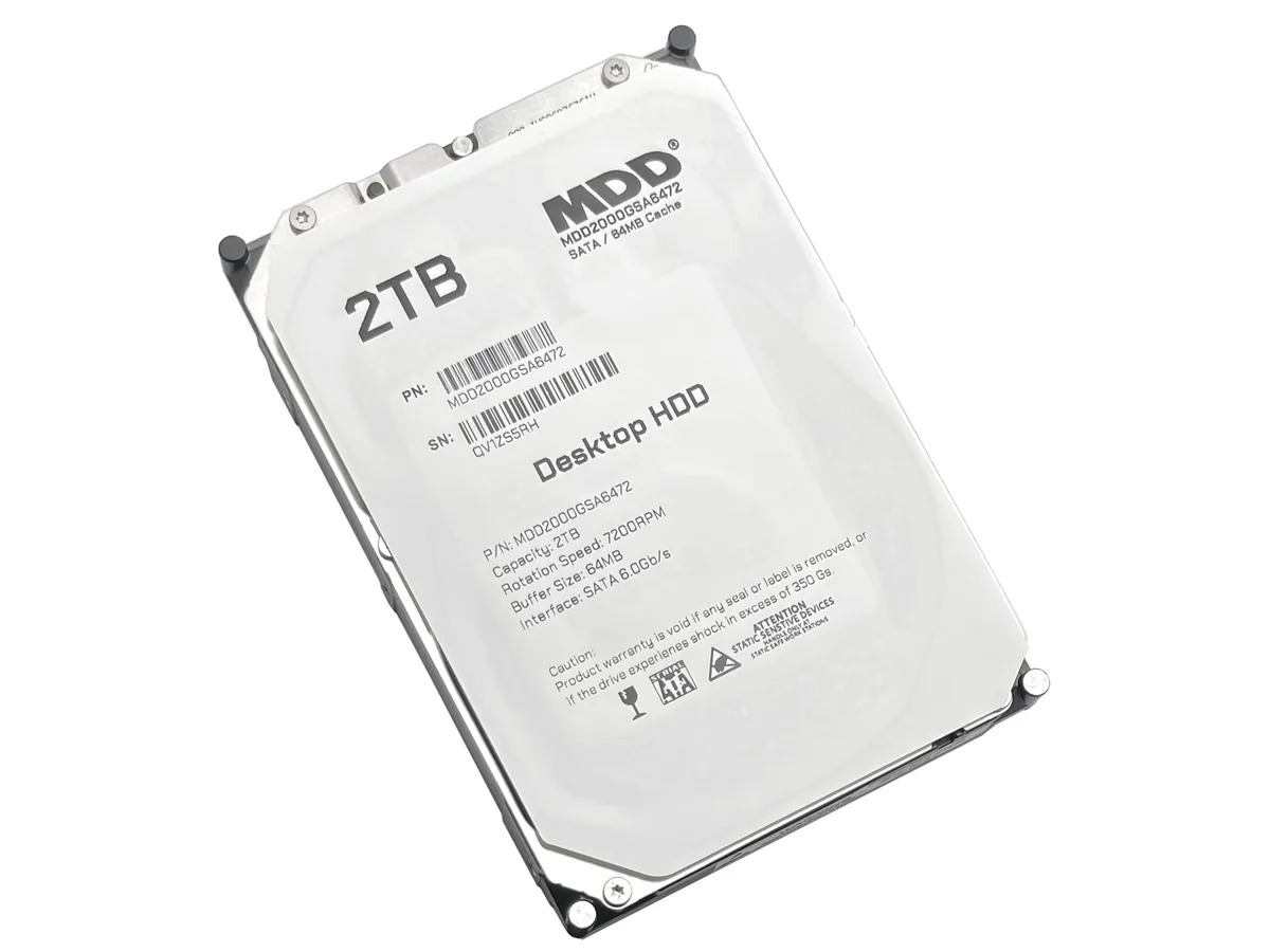 MDD 2TB 7200RPM SATA 3.5" foto 3