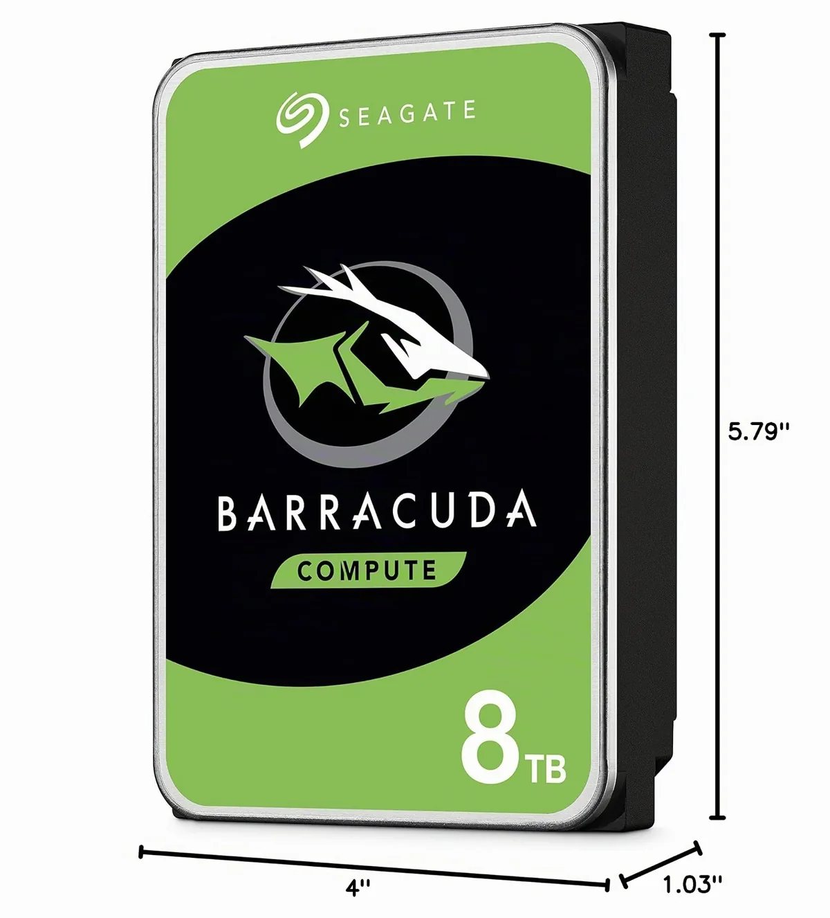 Seagate BarraCuda 8TB SATA 3.5" foto 5
