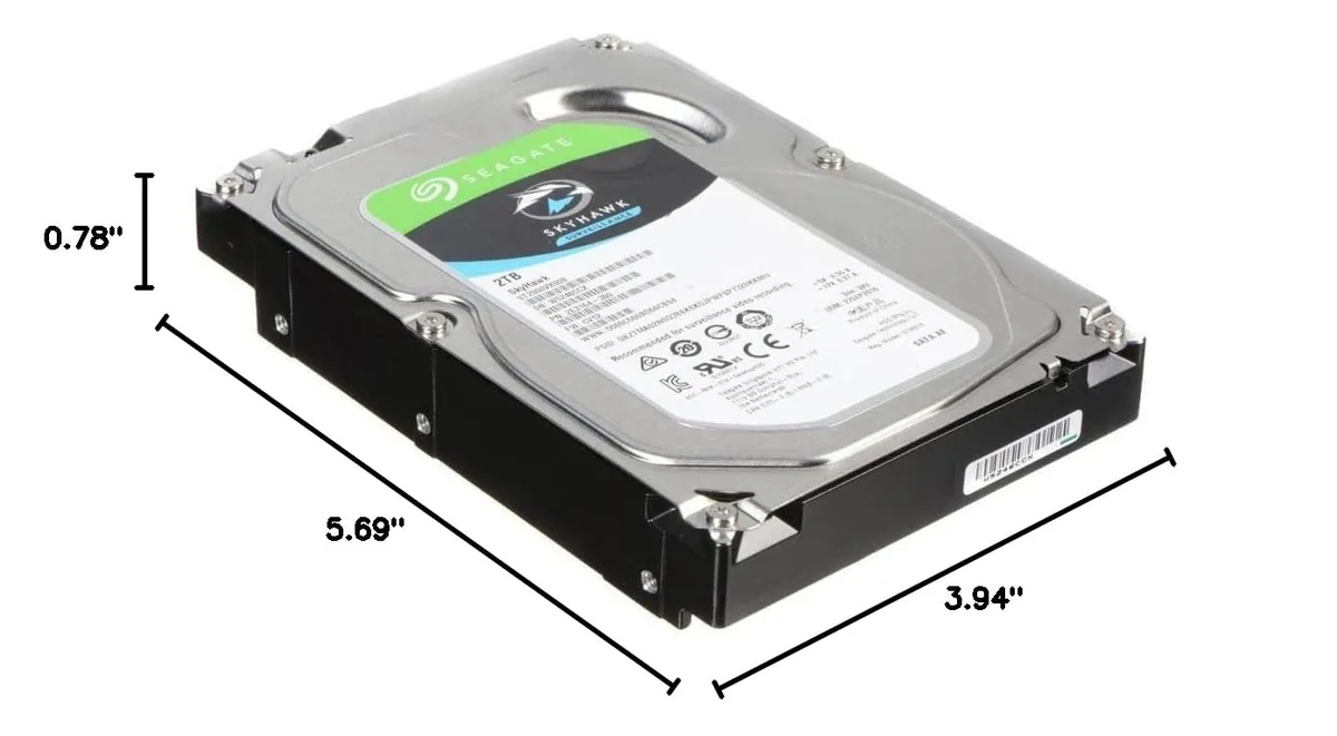 Seagate SkyHawk 2TB (vigilancia/NVR) foto 3