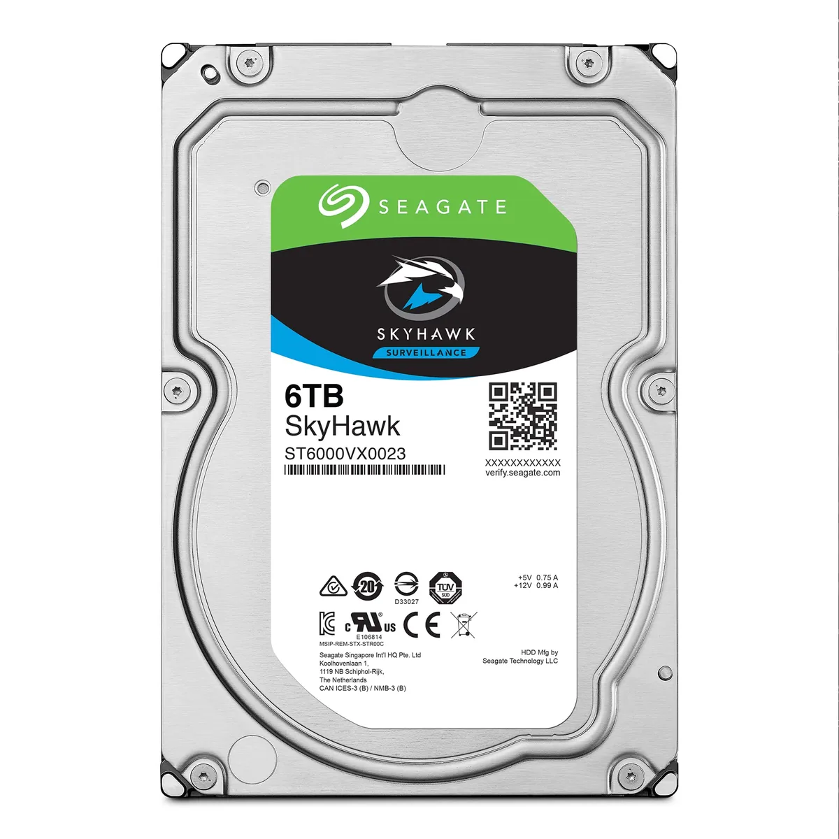 Seagate SkyHawk 6TB (vigilancia/NVR) foto 2