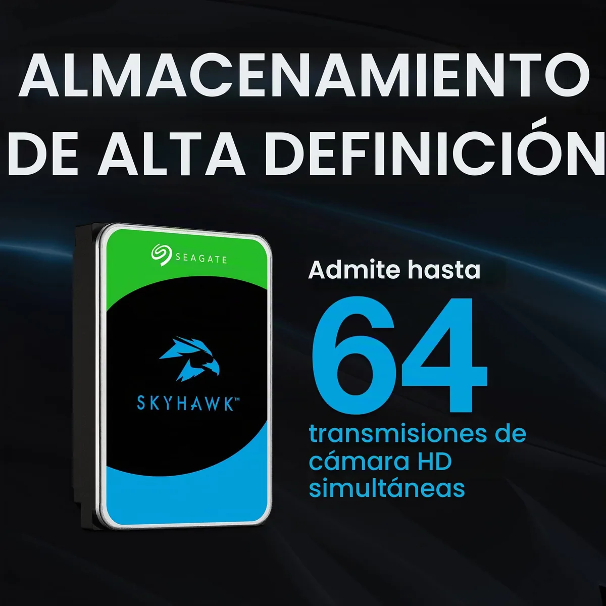 Seagate SkyHawk 6TB (vigilancia/NVR) foto 4