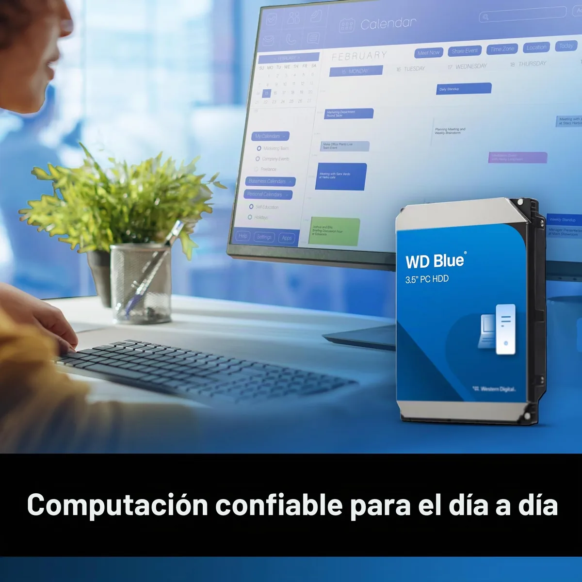 WD Blue 4TB 5400RPM 3.5" foto 2