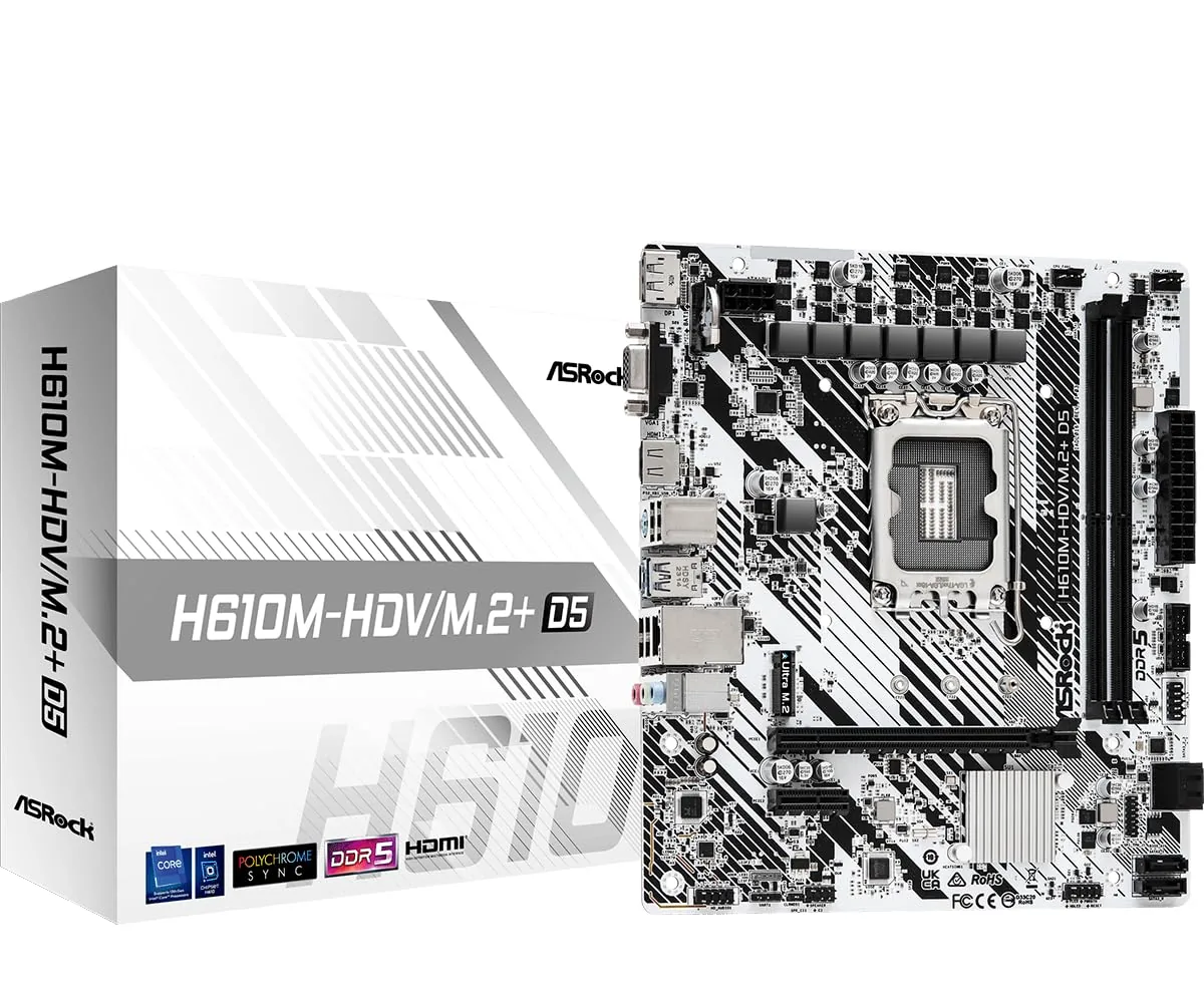 ASRock H610M-HDV/M.2+ D5
