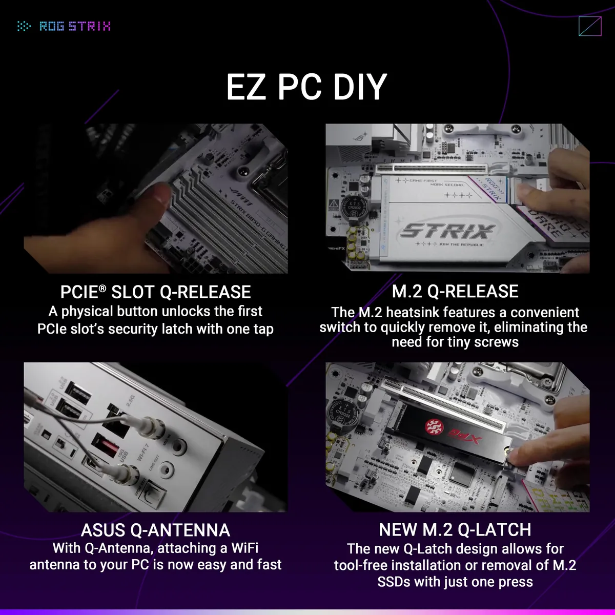 ASUS ROG Strix B850-G Gaming WiFi mATX (AM5) foto 5