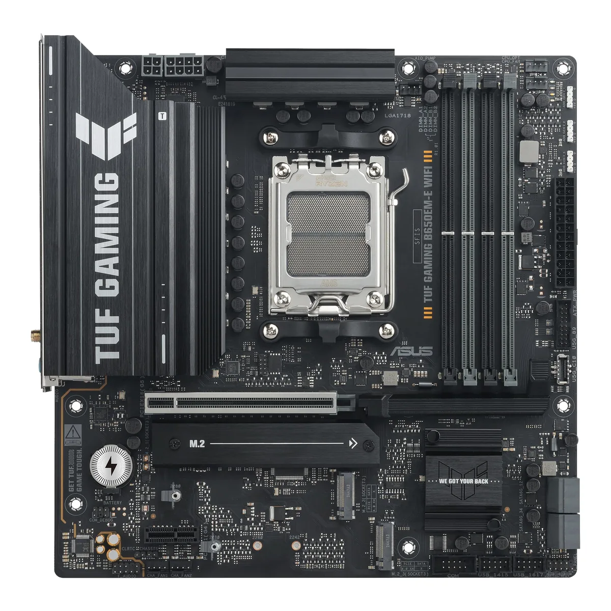 ASUS TUF Gaming B650EM-E WiFi mATX (AM5) foto 4