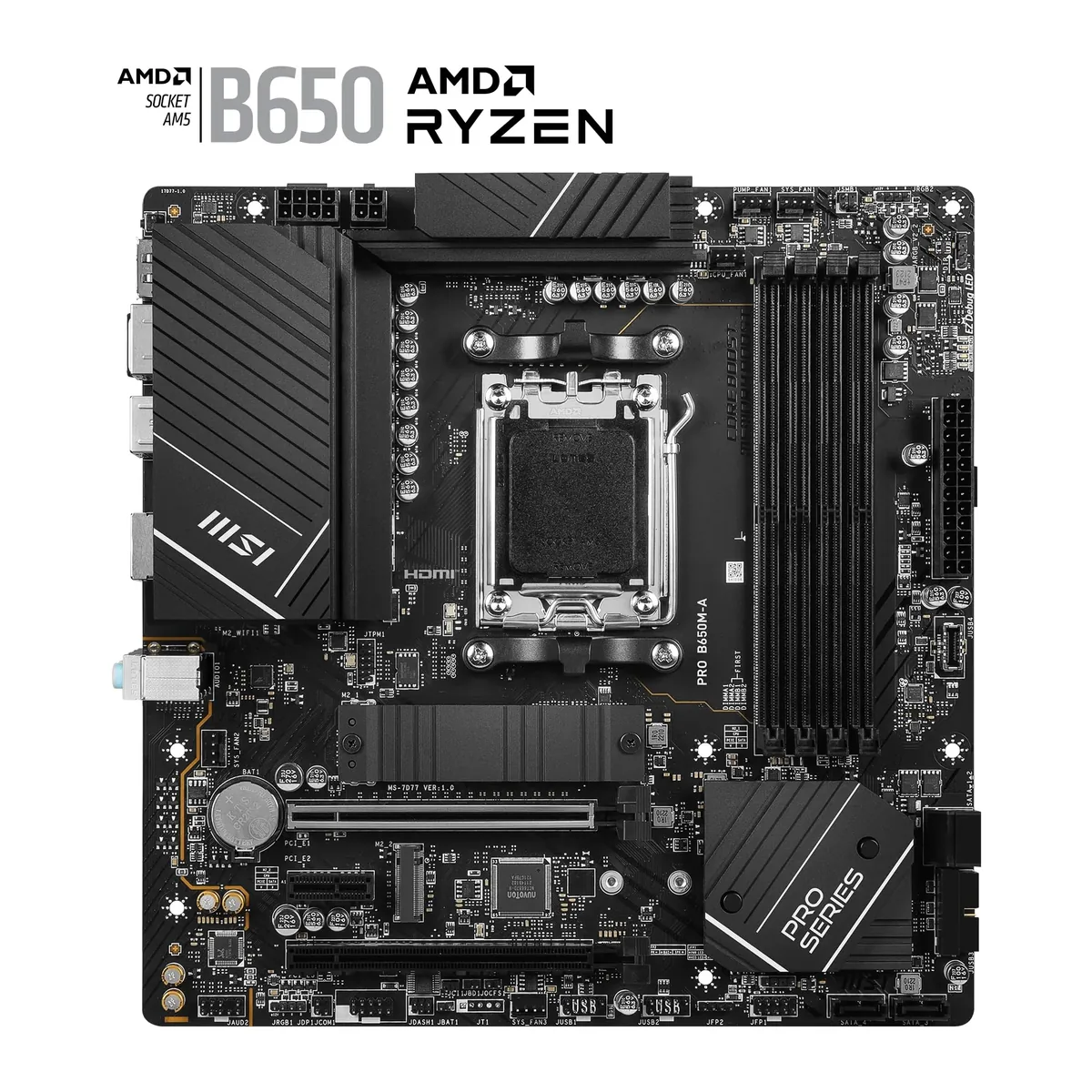MSI PRO B650M-A WiFi V1 mATX (AM5) foto 2
