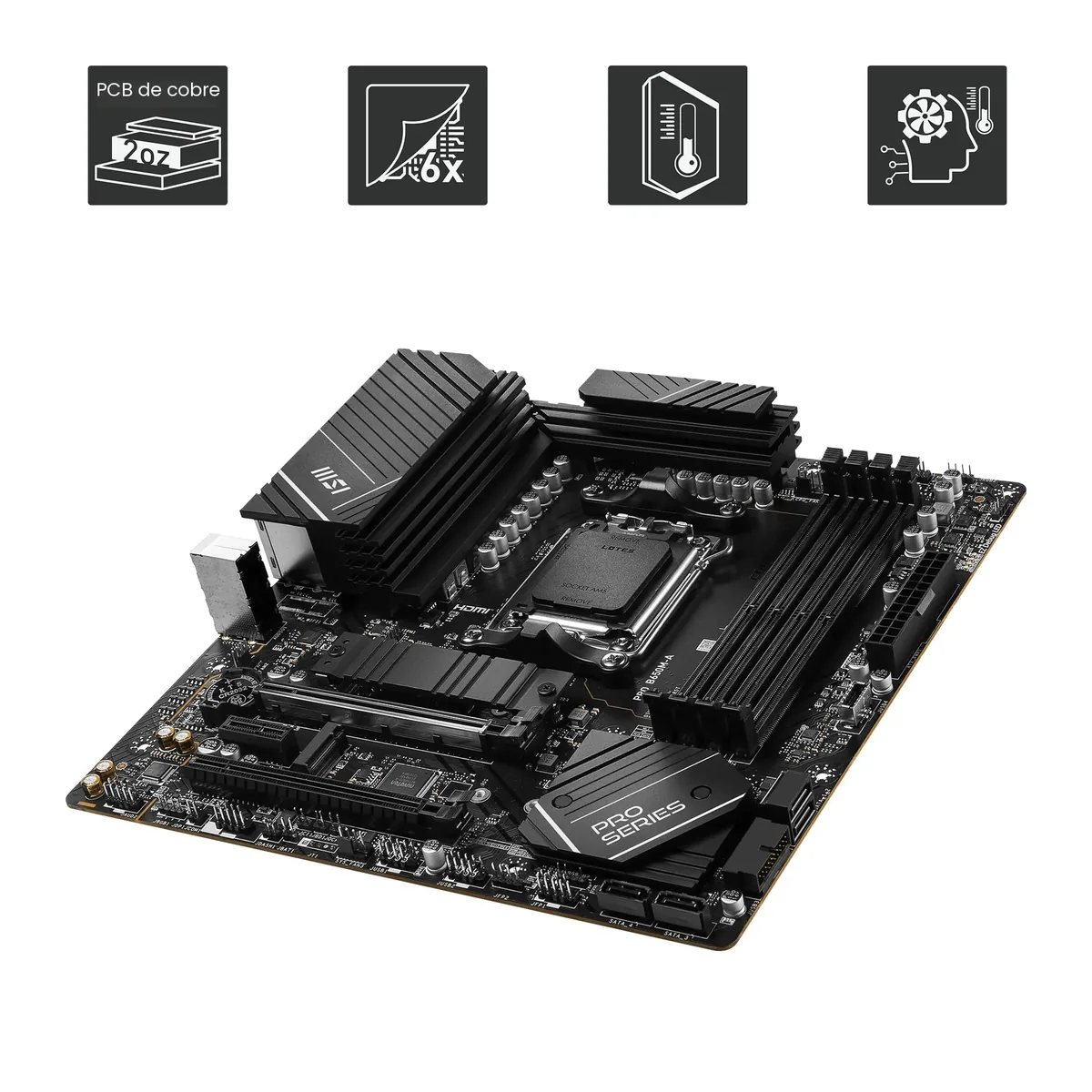 MSI PRO B650M-A WiFi V1 mATX (AM5) foto 4
