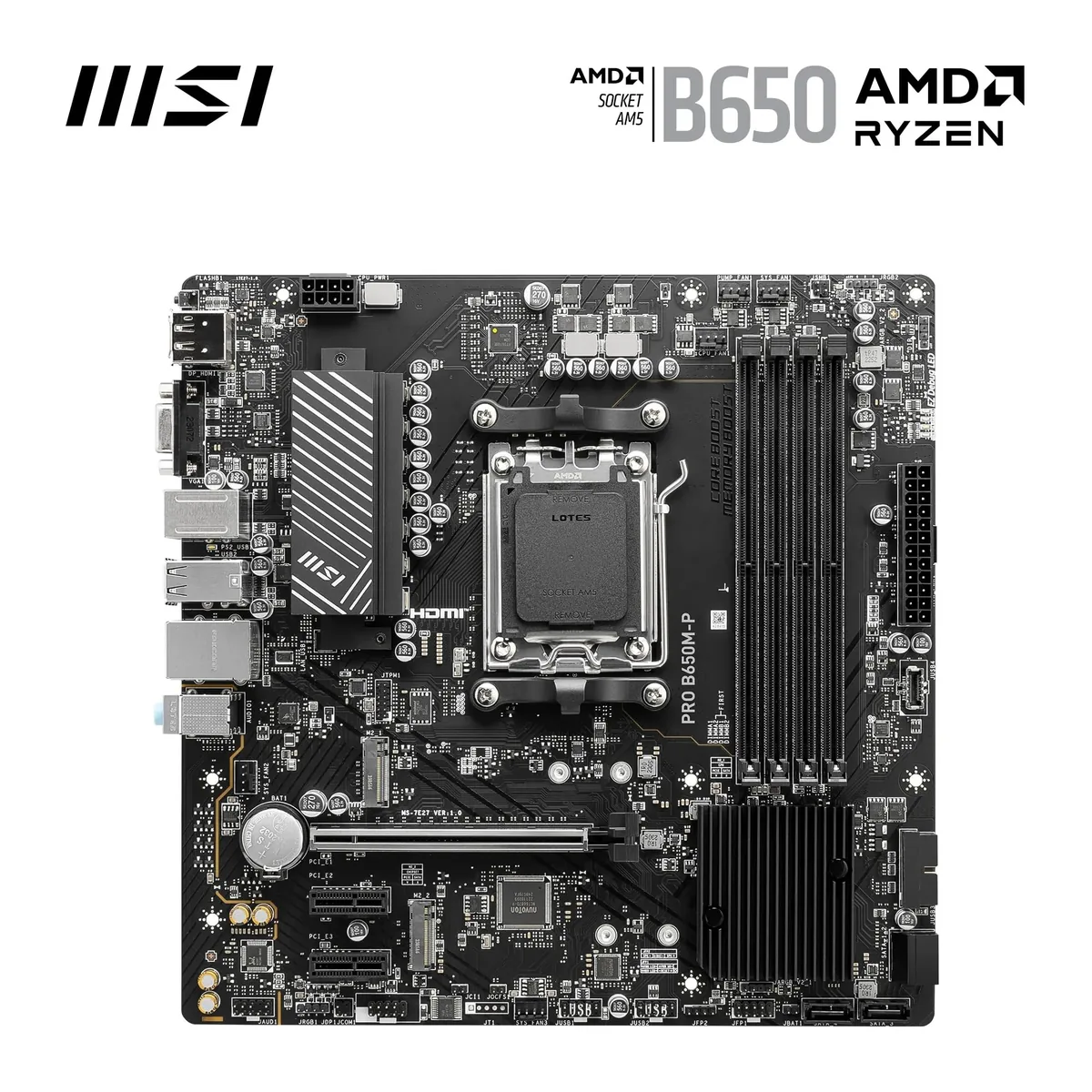 MSI PRO B650M-P V1 mATX (AM5) foto 2