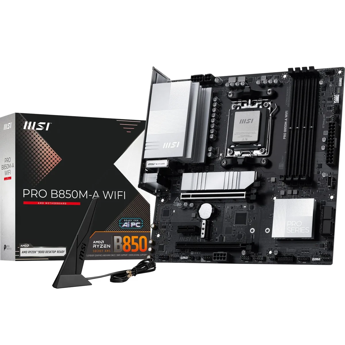 MSI PRO B850M-A WiFi mATX (AM5)