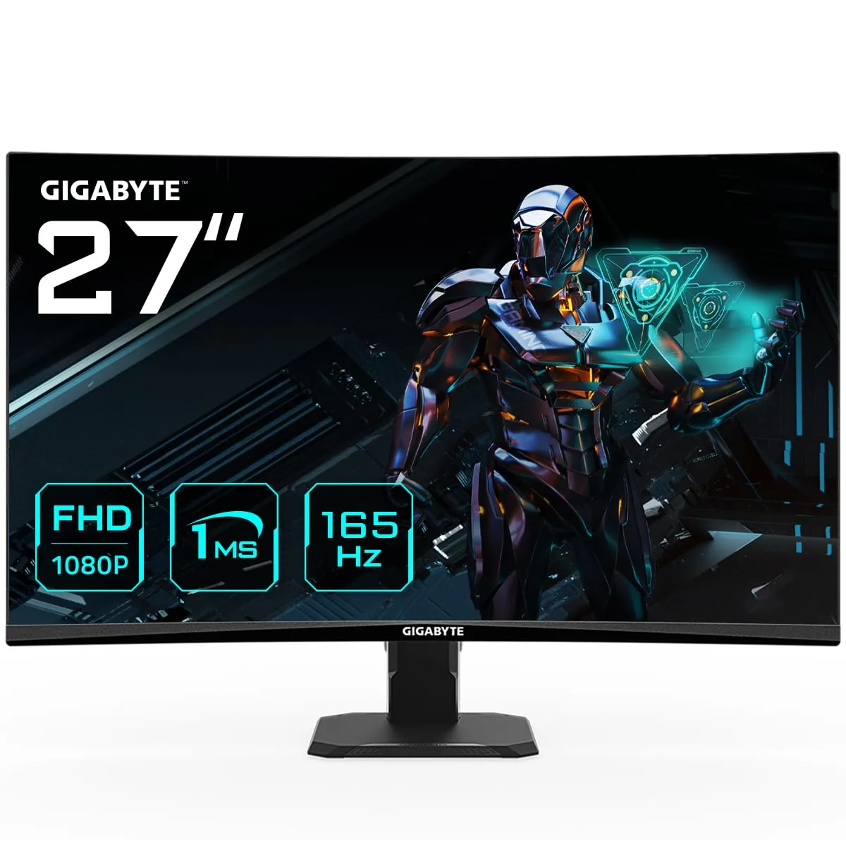 GIGABYTE G27Q 27" QHD 144Hz foto 3