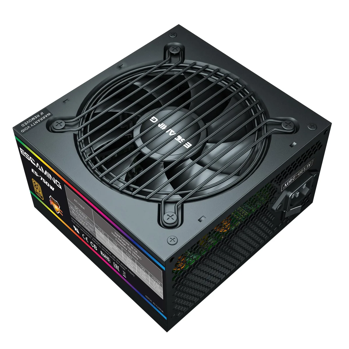 750W 80 Plus Gold Active PFC foto 3