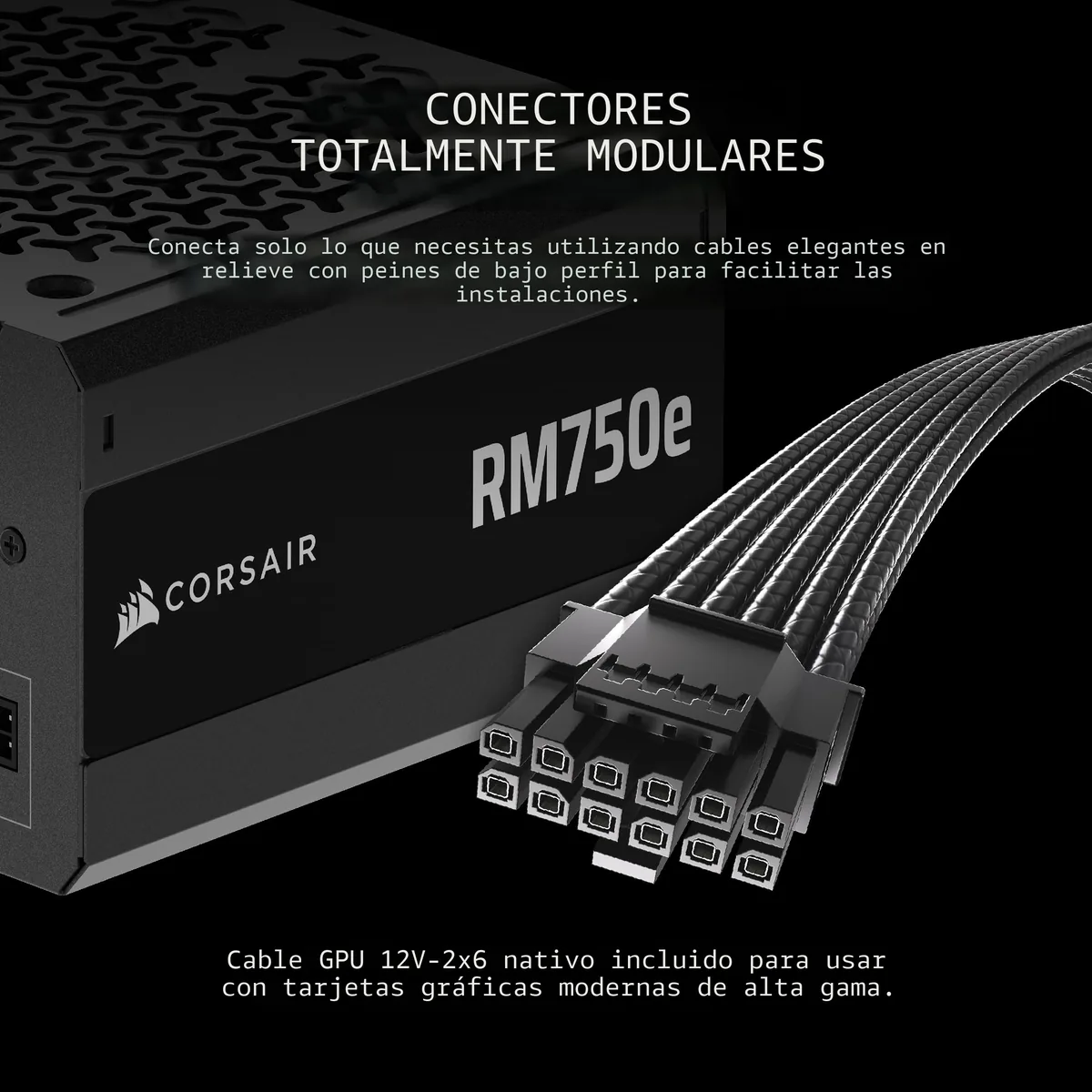 CORSAIR RM750e 750W 80+ Gold Full Modular foto 4