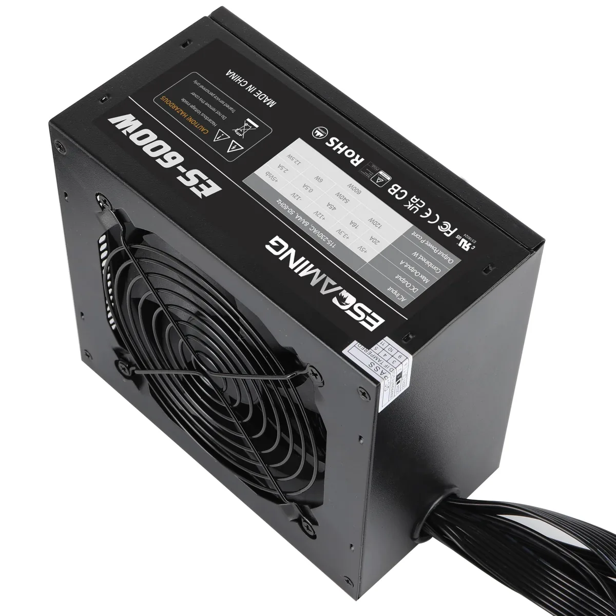 ESGAMING 600W (económica) foto 2