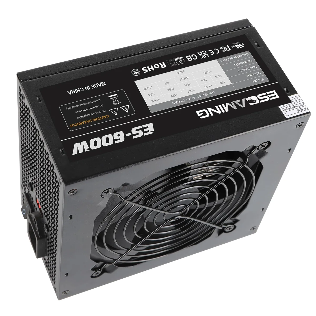 ESGAMING 600W (económica) foto 3