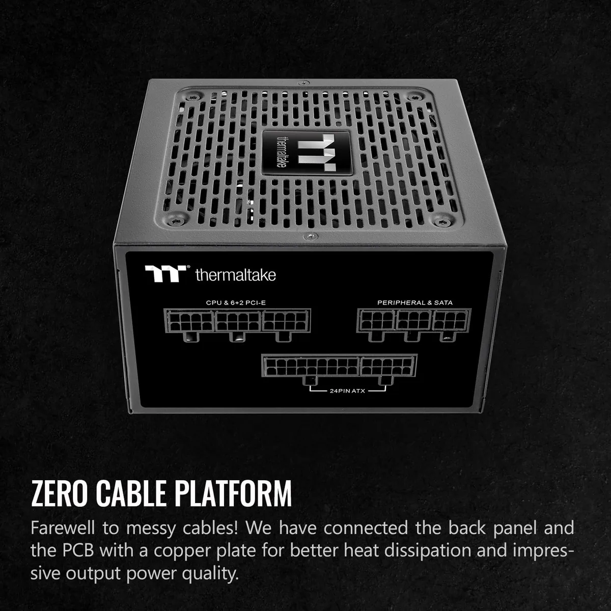 Thermaltake GF1 (2024) 750W Full Modular foto 2