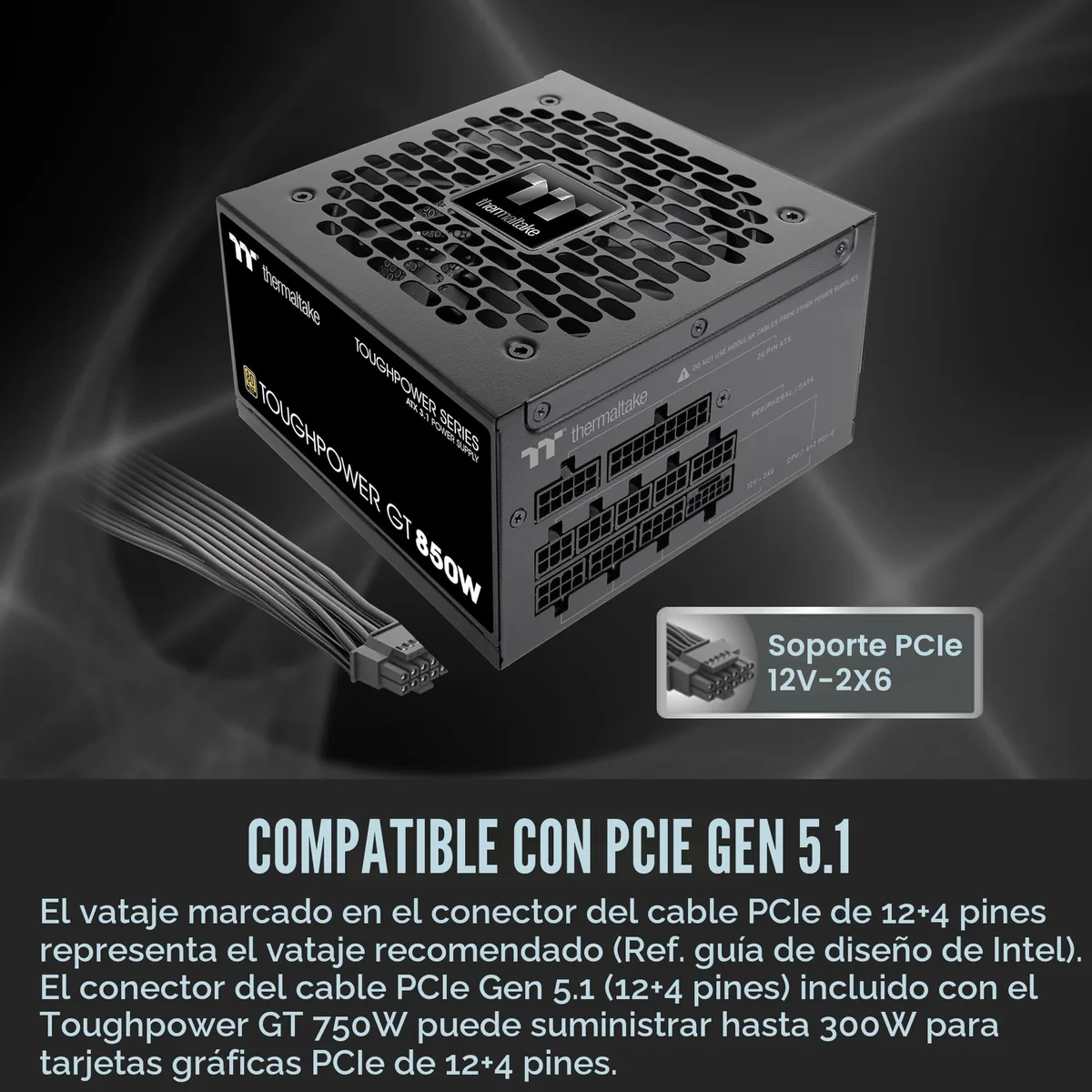 Thermaltake Toughpower GT 850W ATX3.1 foto 4