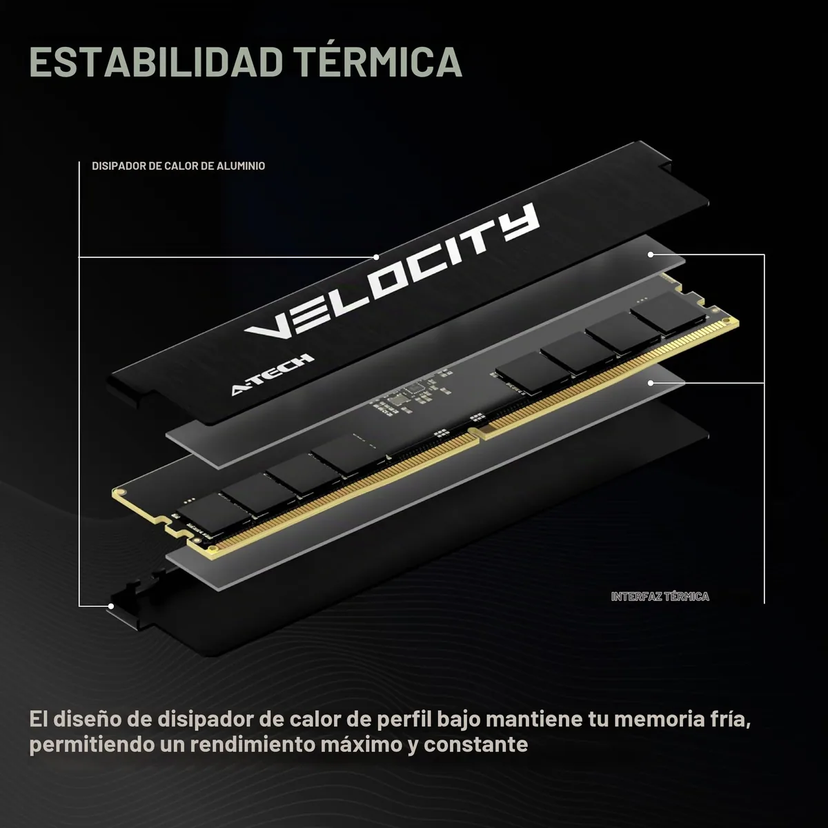 A-Tech Velocity 64GB (2x32GB) DDR5 5600MHz foto 3