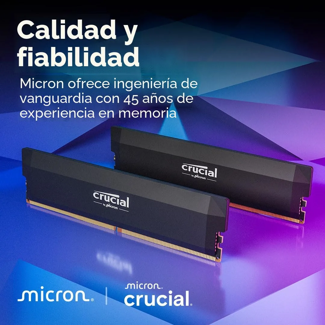 Crucial Pro 32GB (2x16GB) DDR5 6000MHz CL36 foto 6